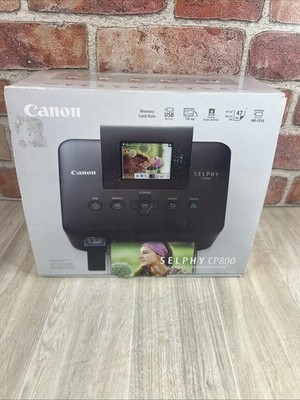 Canon SELPHY CP800 Compact Photo Printer with Power Adapter - Paper Etc