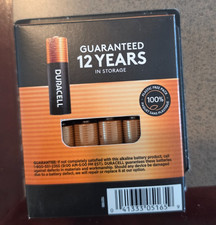 120 Duracell Coppertop AA Batteries Five 24-Packs Lot - Retail Packaging