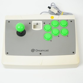 SEGA Dreamcast Arcade Stick HKT-7300 Controller Tested w/ Box