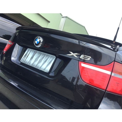 Painted ABS for BMW E71 X6 Series 5DR SUV P-Type Rear Trunk Spoiler Wing - Picture 2 of 7