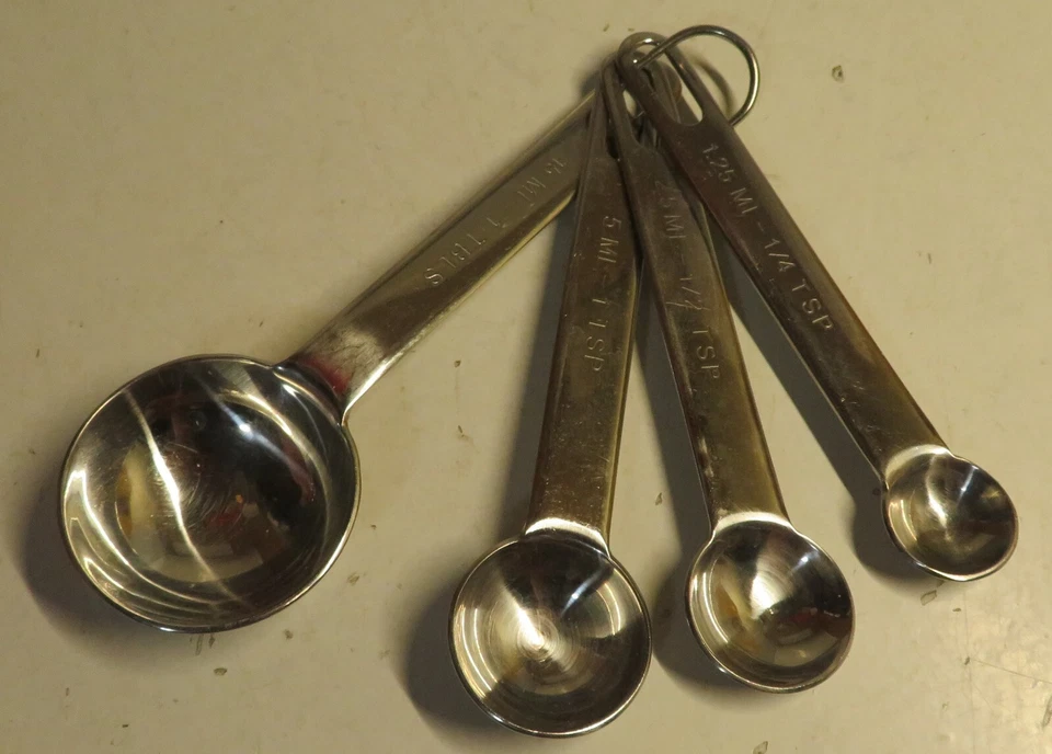 4件装Farberware专业不锈钢量勺Rostfrei Acier Oni — 第 3/4 张图片