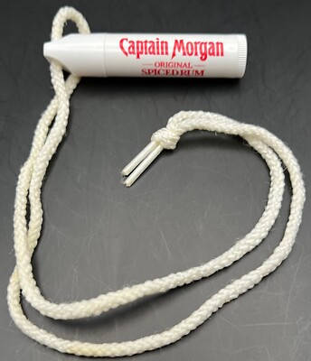 Captain Morgan Original Spiced Rum Rum Lip Balm Tube with Lanyard Cap - New
