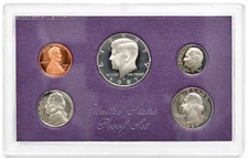 1987 United States Proof Set w/ Box & COA