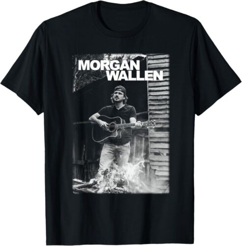 Official Morgan Wallen Guitar Photo T-Shirt