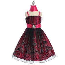 FUCHSIA Size 6 Flower Girl Dress Birthday Recital Bridesmaid Party Wedding