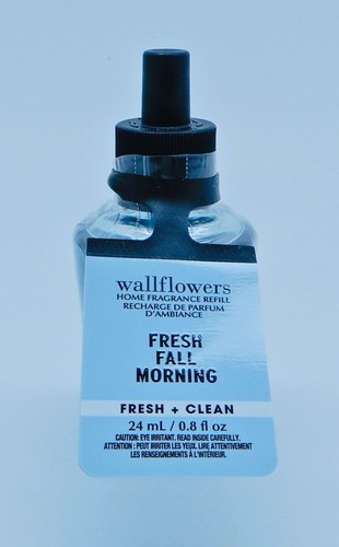 3 BATH & BODY WORKS WALLFLOWERS FRESH FALL MORNING HOME FRAGRANCE REFILL PLUGIN - Picture 5 of 9