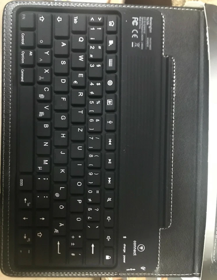 iPad Mini 4 3 2 1 Bluetooth Keyboard GERMAN Tastatur Case Cover Stand Kensington - Image 2 of 4