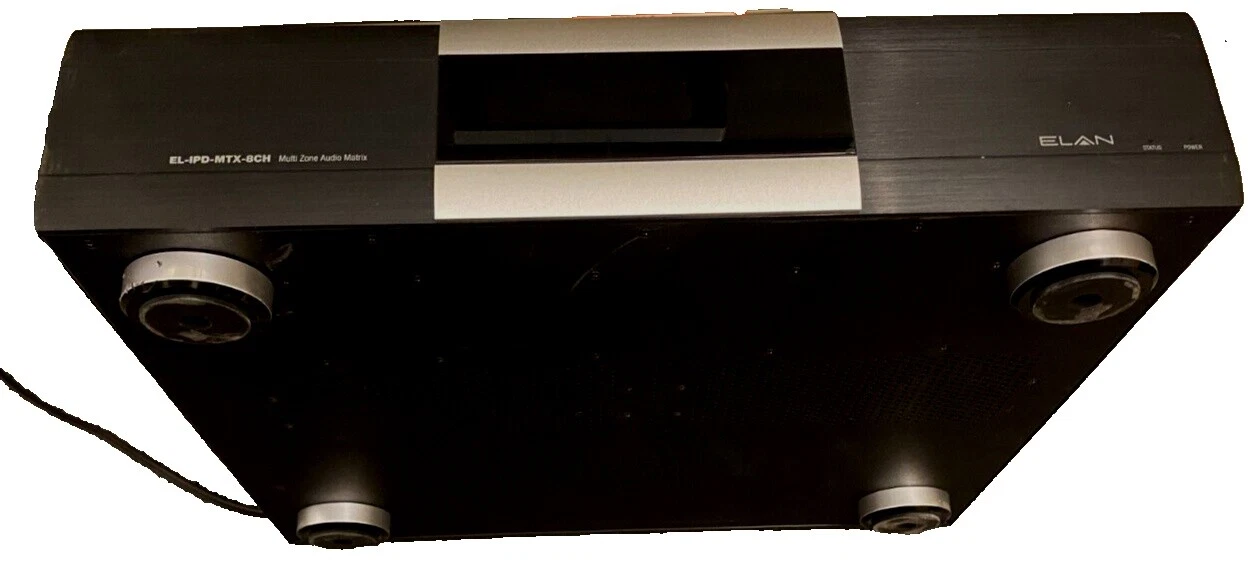 Amplificadores de audio para el Hogar Elan Negro y preamplificadores