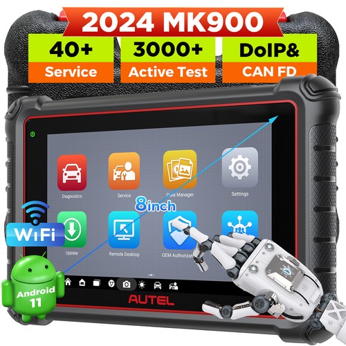 2025 AUTEL MaxiCOM MK900 PRO Strumento Diagnostica Test Attivo TPMS MK808BT PRO