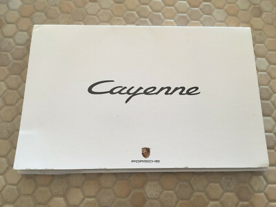 PORSCHE CAYENNE SERIES PROMOTIONAL 'TO THE POINT' SALES BOOK BROCHURE 2010 USA