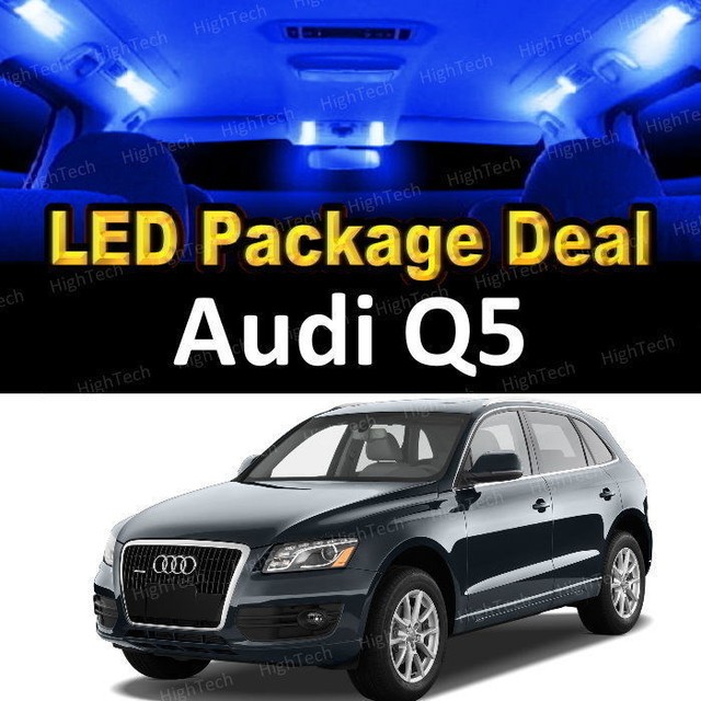 For 2013 2014 2015 2016 Audi Q5 LED Lights Interior Package Kit BLUE