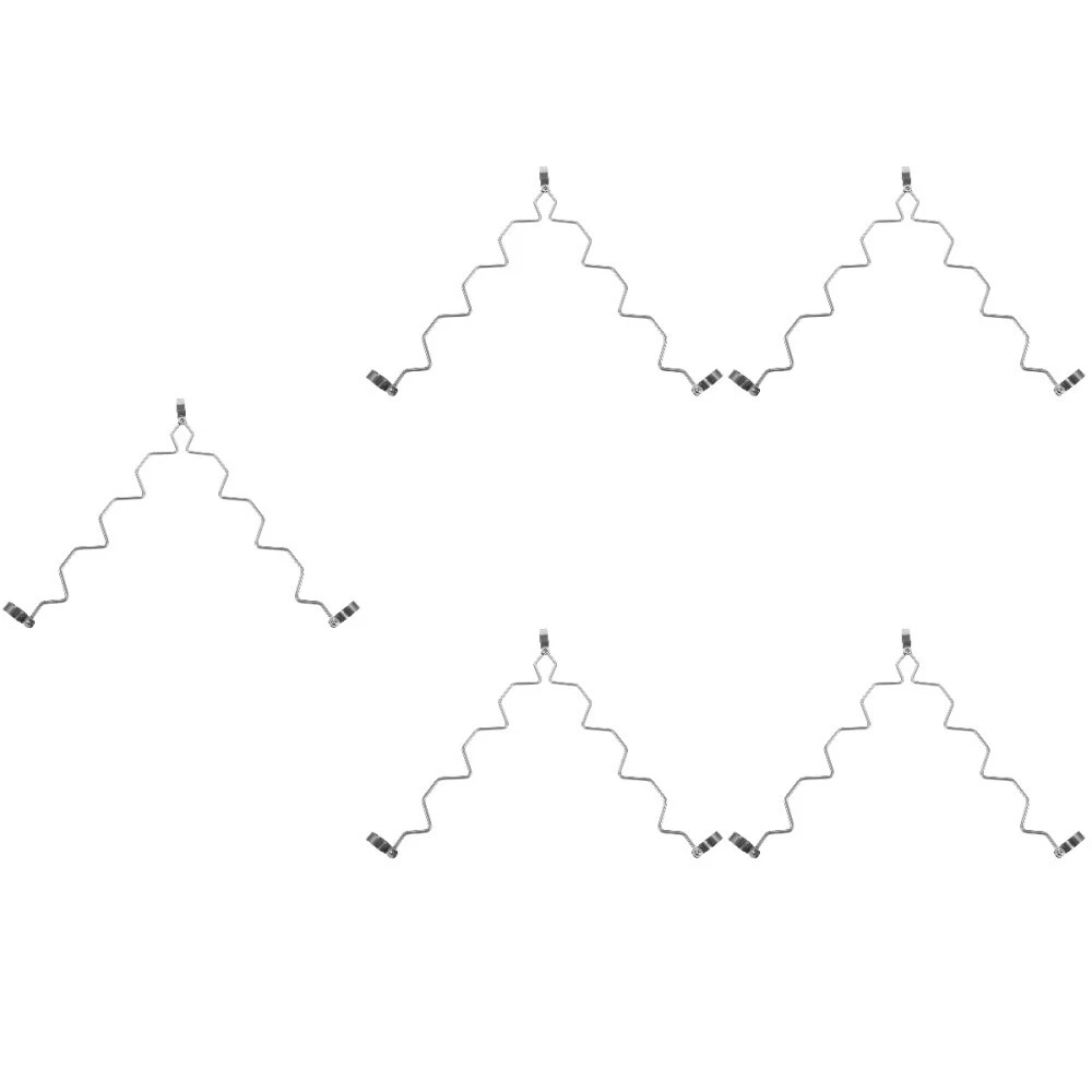 VETEMENTS 5 Set Asta Appendiabiti Antivento Lavanderia Vestiti Asciugatura Accessorio Abbigliamento