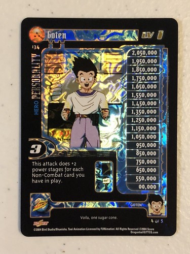 Goten LV1 - Alt. Foil - Baby Saga - Dragon Ball GT TCG