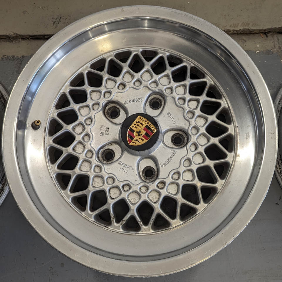 RIAL Mesh 7x16 8x16 5x130 Porsche 911 930 944 928 Classic Retro ...
