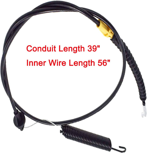 Câble D'engagement De Pont Pour Tondeuse MTD/Troy-Bilt - Remplace 946-04173E, Longueur 142,7 Cm, Avec Tournevis