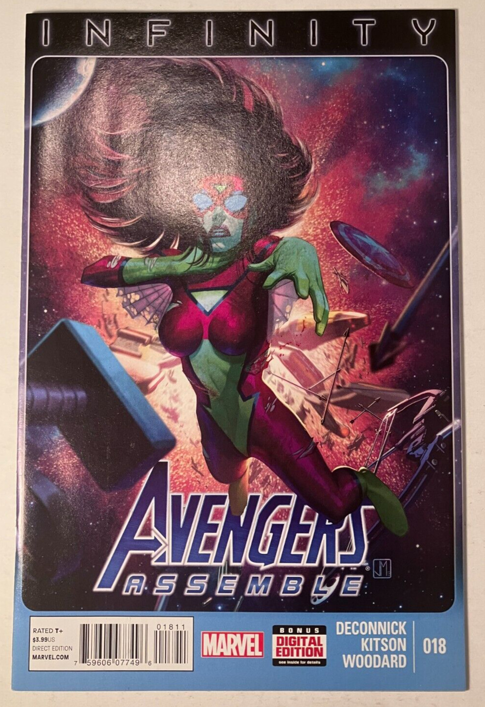 Avengers Assemble #18 - Jorge Molina (2013) - Marvel Comics (bag/board)
