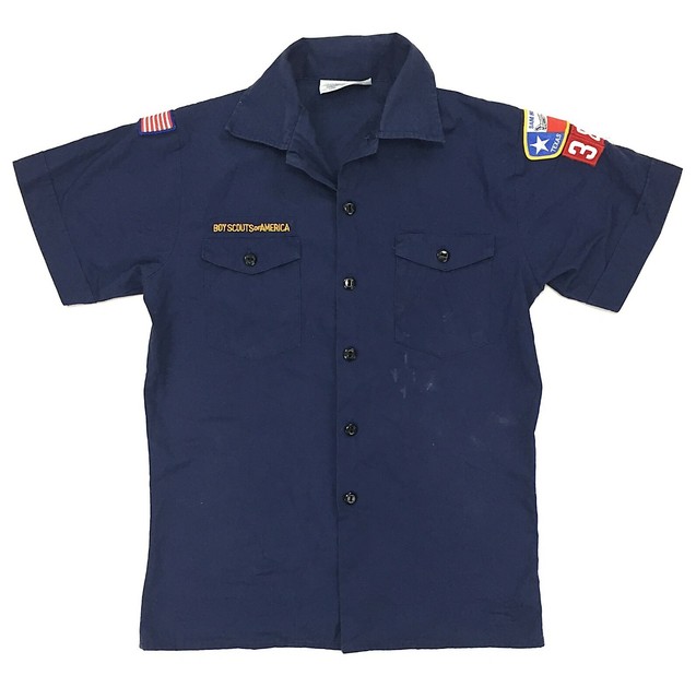 Boy Scouts of America Cub Scouts Uniform Shirt Size Youth Large BSA Blue | eBay