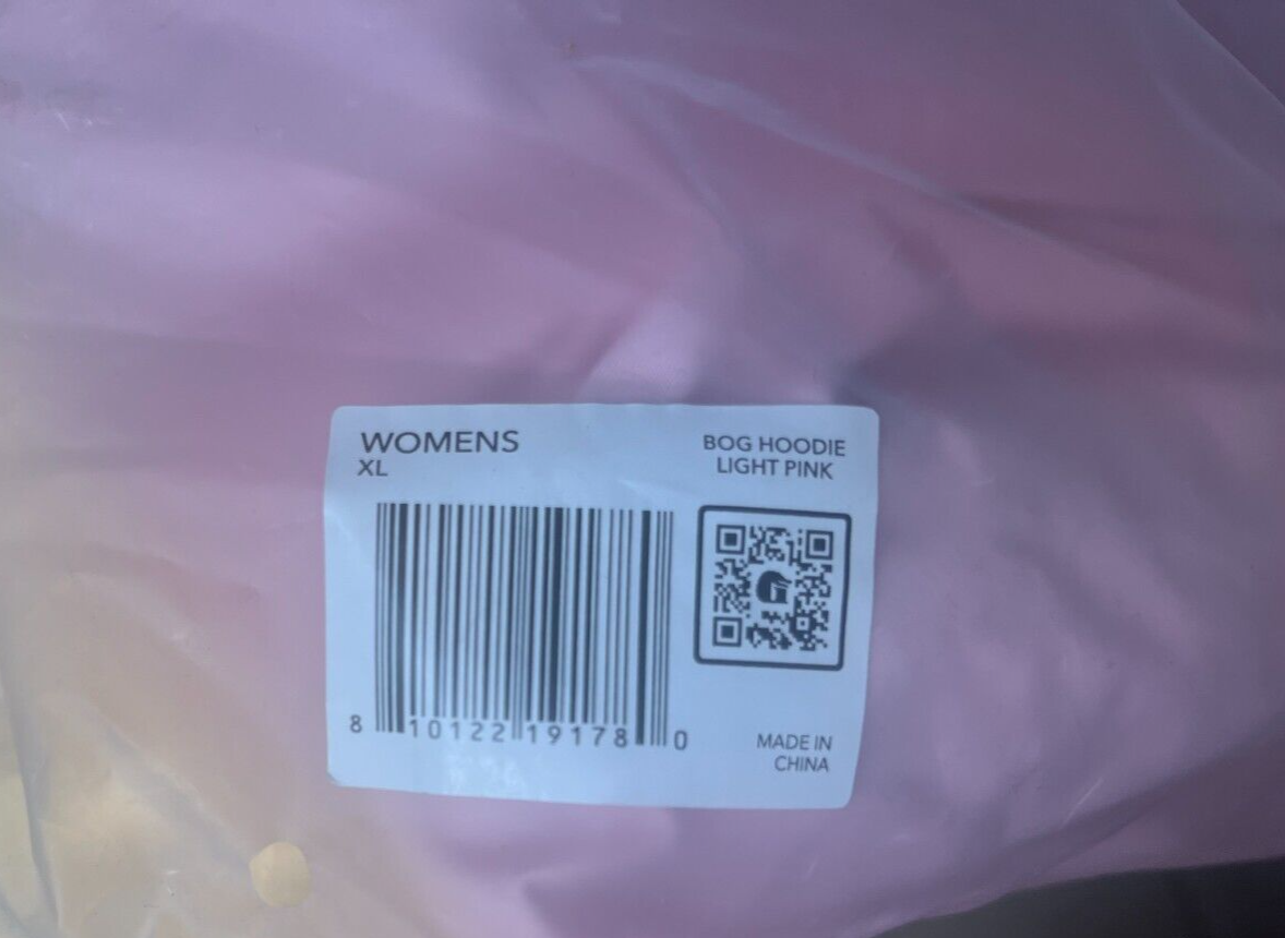 Gatorwaders Womens XL Bog Hoodie Light Pink | eBay