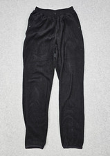 Vintage Patagonia Pants Mens Med Black Spell Out Fleece Joggers Sweatpants 90s