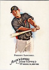 2008 Topps Allen and Ginter #149 Freddy Sanchez Pittsburgh Pirates