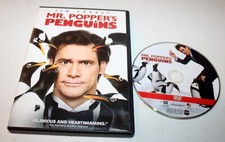 Mr. Popper's Penguins (DVD) Jim Carrey, Carla Gugino, Angela Lansbury - VG