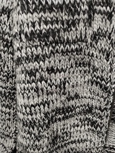 Projek Raw Men’s XL Full Zip Mock Neck Gray Black Cozy Winter Sweater NWT - Picture 17 of 23