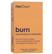 Her Own Boost 60 Count Vegan Energy Supplement for Weight Management