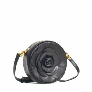 michael kors black flower bag