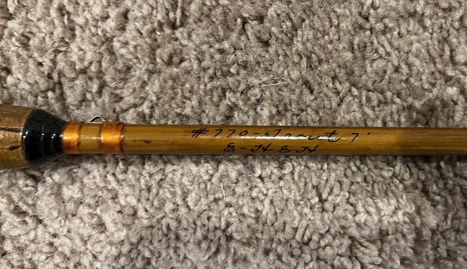 Heddon Pal Superlative Fiberglass Fly Rod. 770Trout 7' eBay