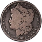 1881-CC Morgan Silver Dollar $1 Carson City VG+ Very Good Tough Key Date