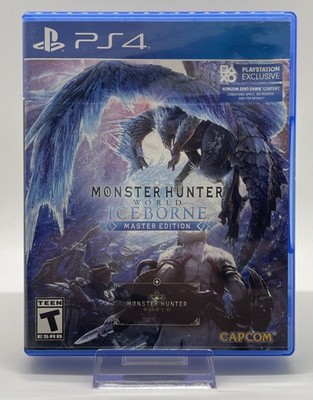Monster Hunter World Iceborne Master Edition (Sony PlayStation 4, 2019) Complete