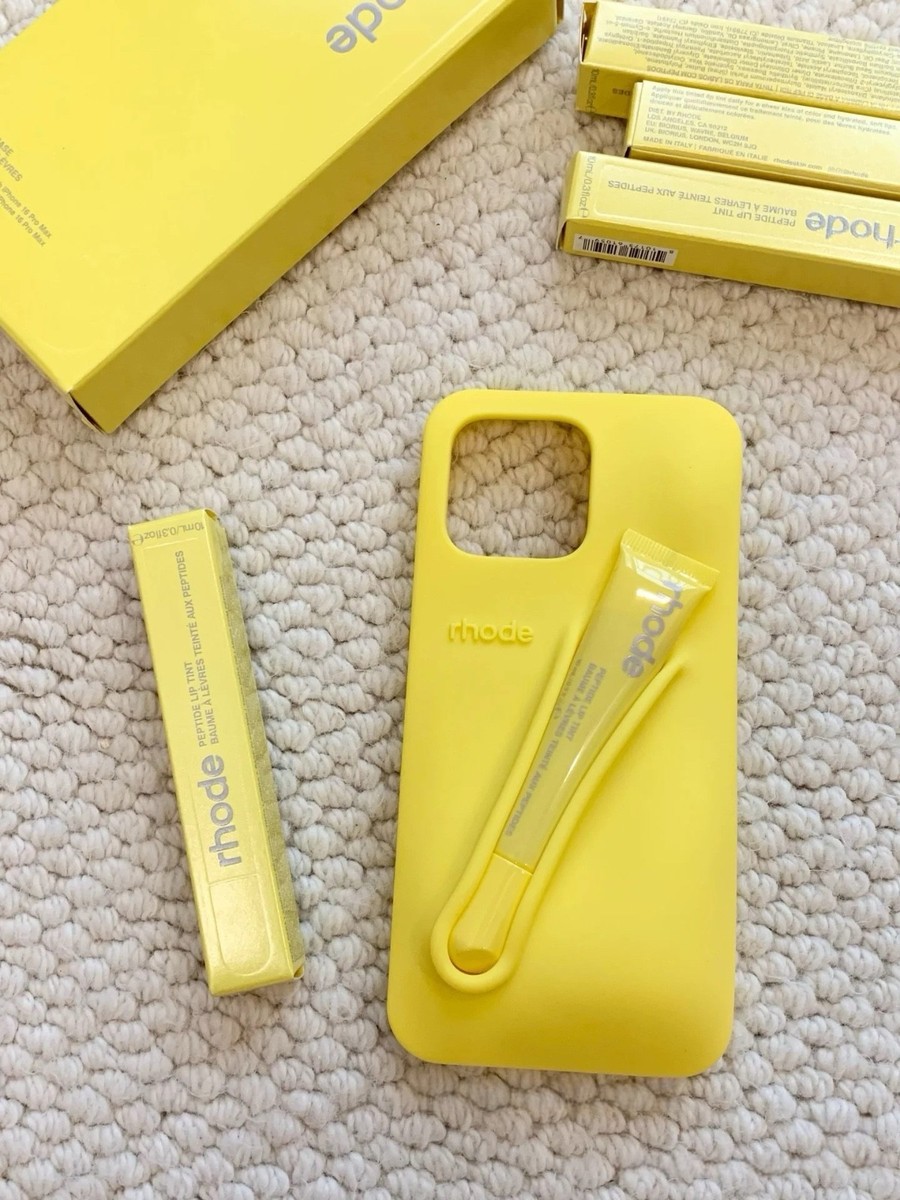 Rhode LEMONTINI Case For IPhone 16 PRO MAX Phone Case + LIP