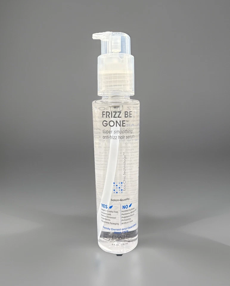Suero capilar GIOVANNI Frizz Be Gone 4 oz | Anti-frizz | Suavizante | VEGANO | ¡¡NUEVO!!! Foto 2 de 4