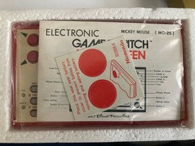 Nintendo Game & Watch Mickey Mouse 1981 Wide Screen with Box Untested Mint Cond