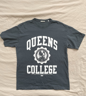 Kith x Russell x Queens College T-shirt Medium Grey 