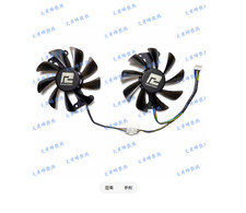 For POWERCOLOR RX580 GDDR5 2048SP Red Dragon Graphics Card Cooling Fan