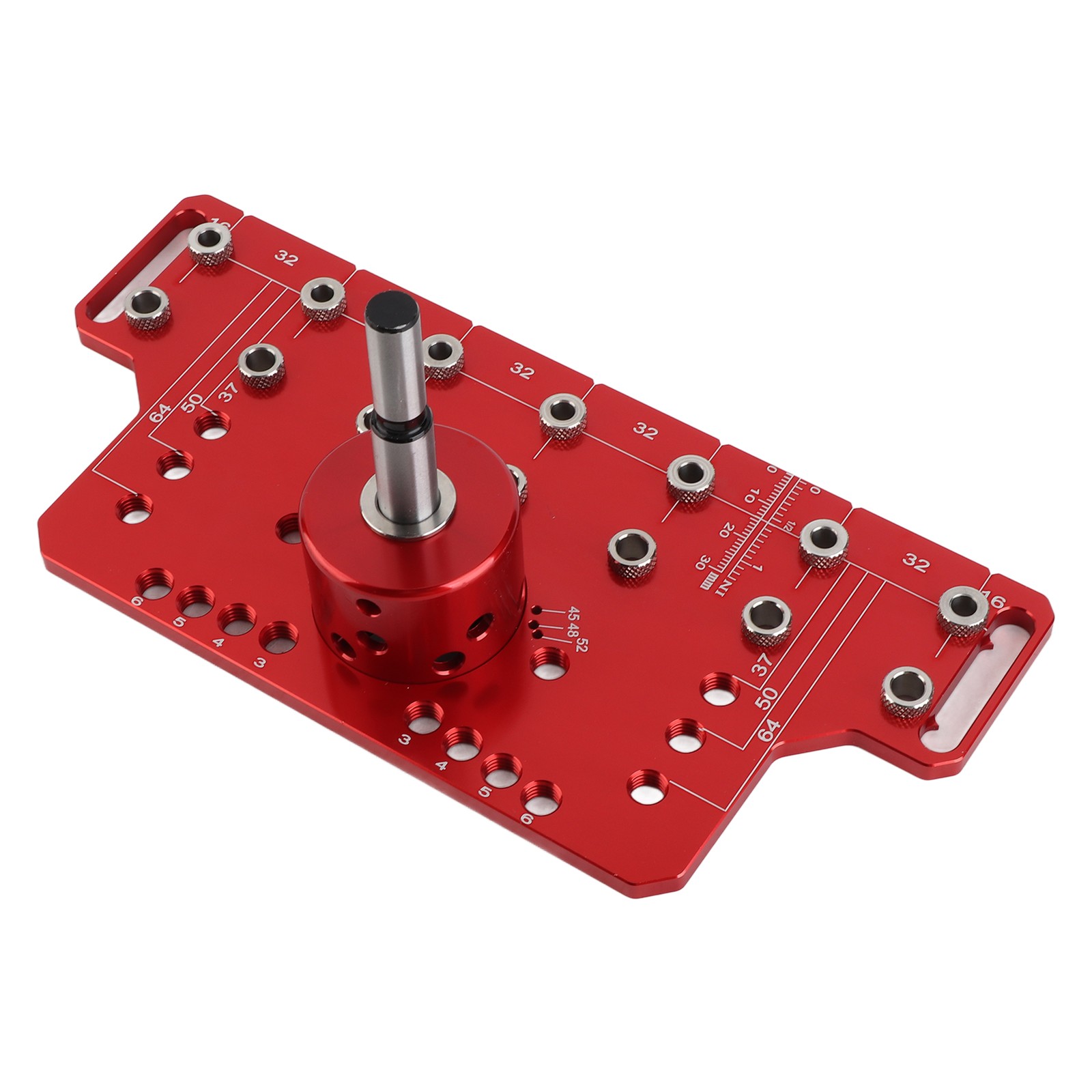 Shelf Pin Hinge Jig 2 In 1 Clamping All Metal Cabinet Hardware Tool Guide
