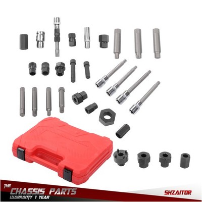 30pcs Alternator Pulley Puller Alternators Freewheel Tool Set Special Socket Set