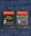 Nintendo Switch: Teenage Mutant Ninja Turtles (2 Games Lot) -Tested & Working-