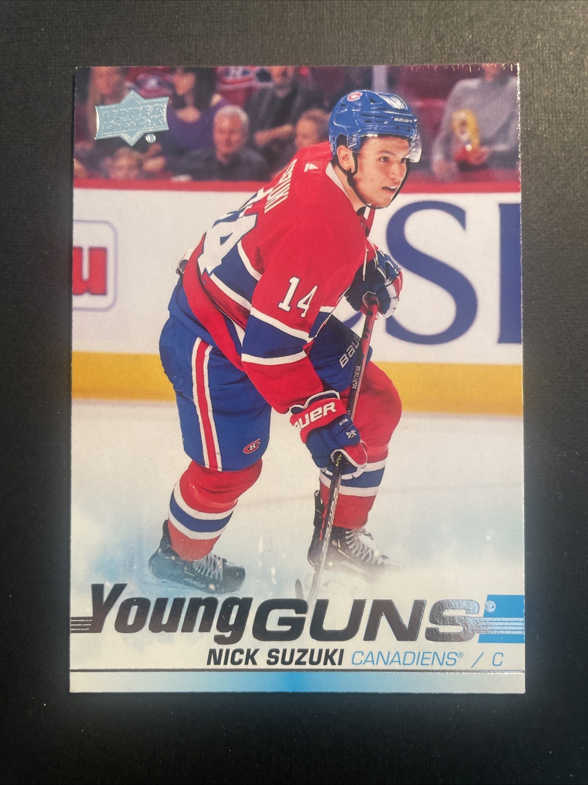 Nick Suzuki 2019-20 UD Series 2 Young Guns #471 Montreal Canadiens RC