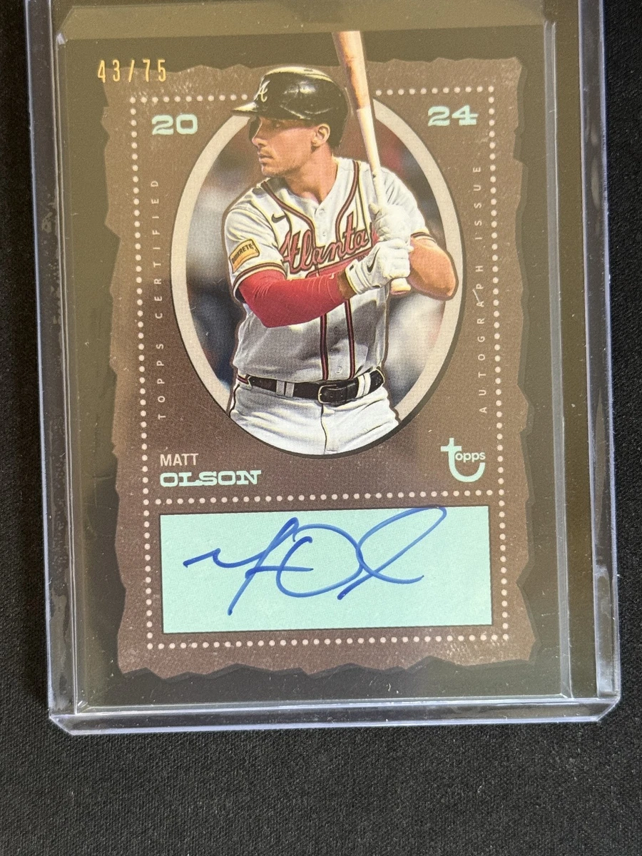 Matt Olson Baseball Serial Numbered Sports Trading Cards