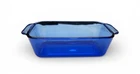 Vintage Pyrex 213-R Cobalt Blue Glass Bread Loaf Pan 1.5 Qt 1.5L  8.5”X4.5”x2.5”