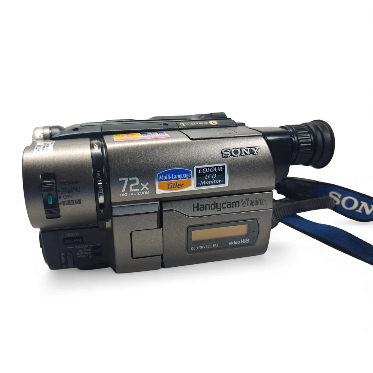 Sony Handycam Hi8 72倍ズーム Sony Handycam 72x Digital Zoom Hi8 Camcorders for sale | eBay