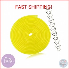 Hipa 10 Feet Fuel Line Hose Tygon Fuel Tube I.D 1/4" x O.D 3/8"