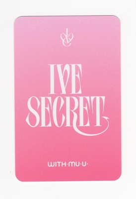 IVE - 4th Mini IVE SECRET [WITHMUU] PREORDER BENEFIT EXCLUSIVE