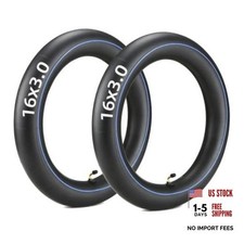,with 90 Angled Valve Replacement for E-Bikes Electric 16x3.0 Inner Tube