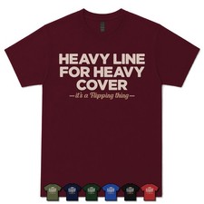 HEAVY LINE FOR HEAVY COVER FLIPPIN' SPECIALIST T-SHIRT bass fishing