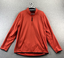 Under Armour XL Red ColdGear Reactor 1/4 Zip Pullover Long Sleeve Activewear