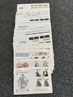 Job Lot of 48 UK GB First Day Covers & Covers FDC's 1981 - 1990 Lot #P79
