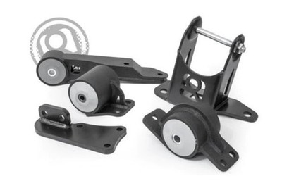 Innovative Mounts For Honda Insight K-Series Black Steel Mounts With 75A